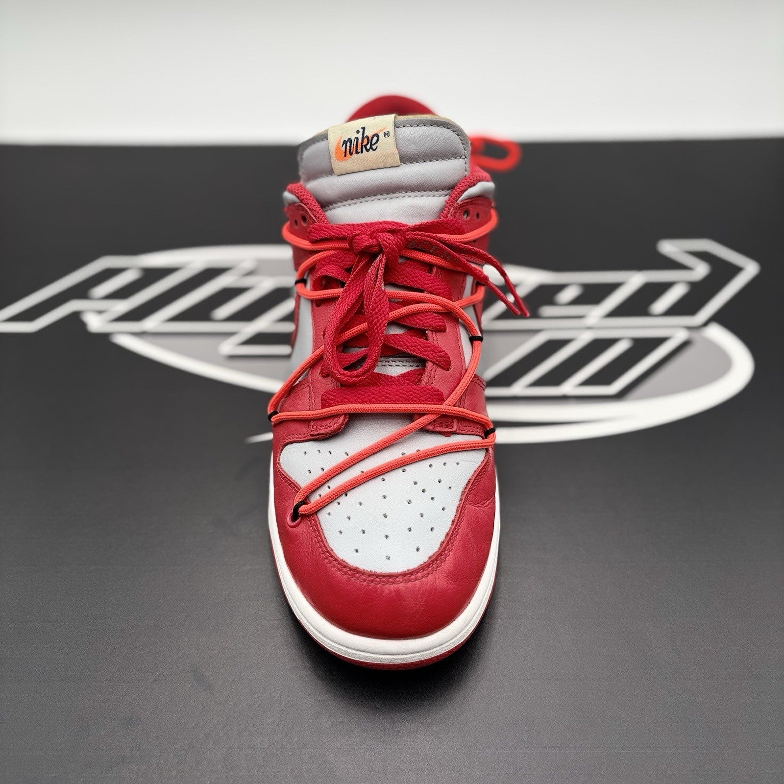 Size 9.5 - Nike Dunk Low x OFF-WHITE 2019 ' University Red ' | GREAT CONDITION!