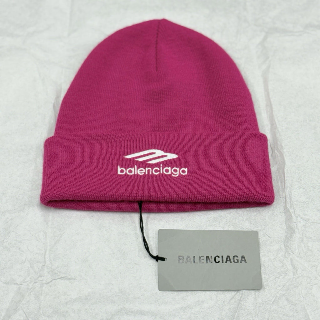 Balenciaga Sport Icon Beanie ' Pink ' | BRAND NEW!