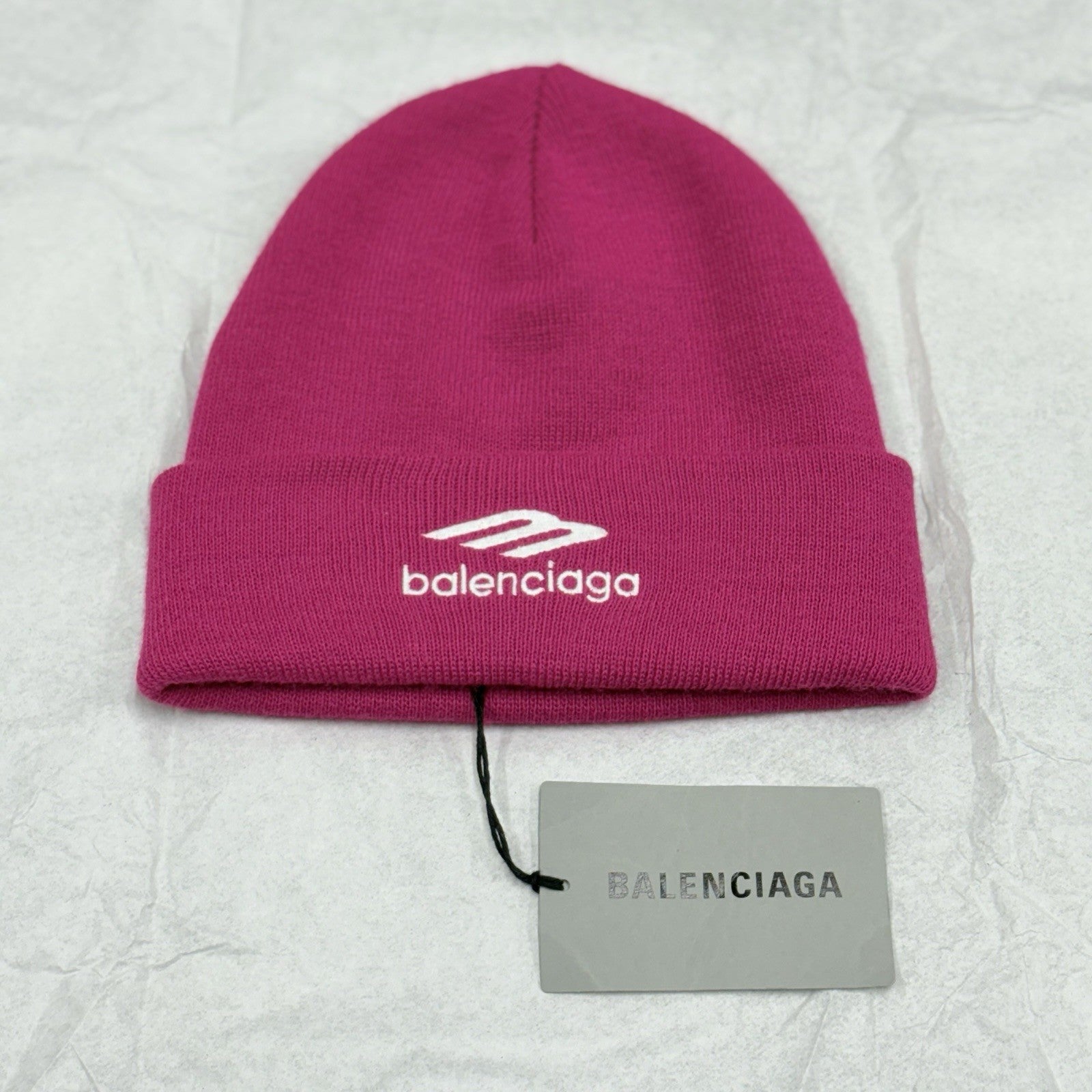 Balenciaga Sport Icon Beanie ' Pink ' | BRAND NEW!