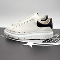 Size 44 (11 US) - Alexander McQueen Front Studded  ' White, Black ' | GREAT!