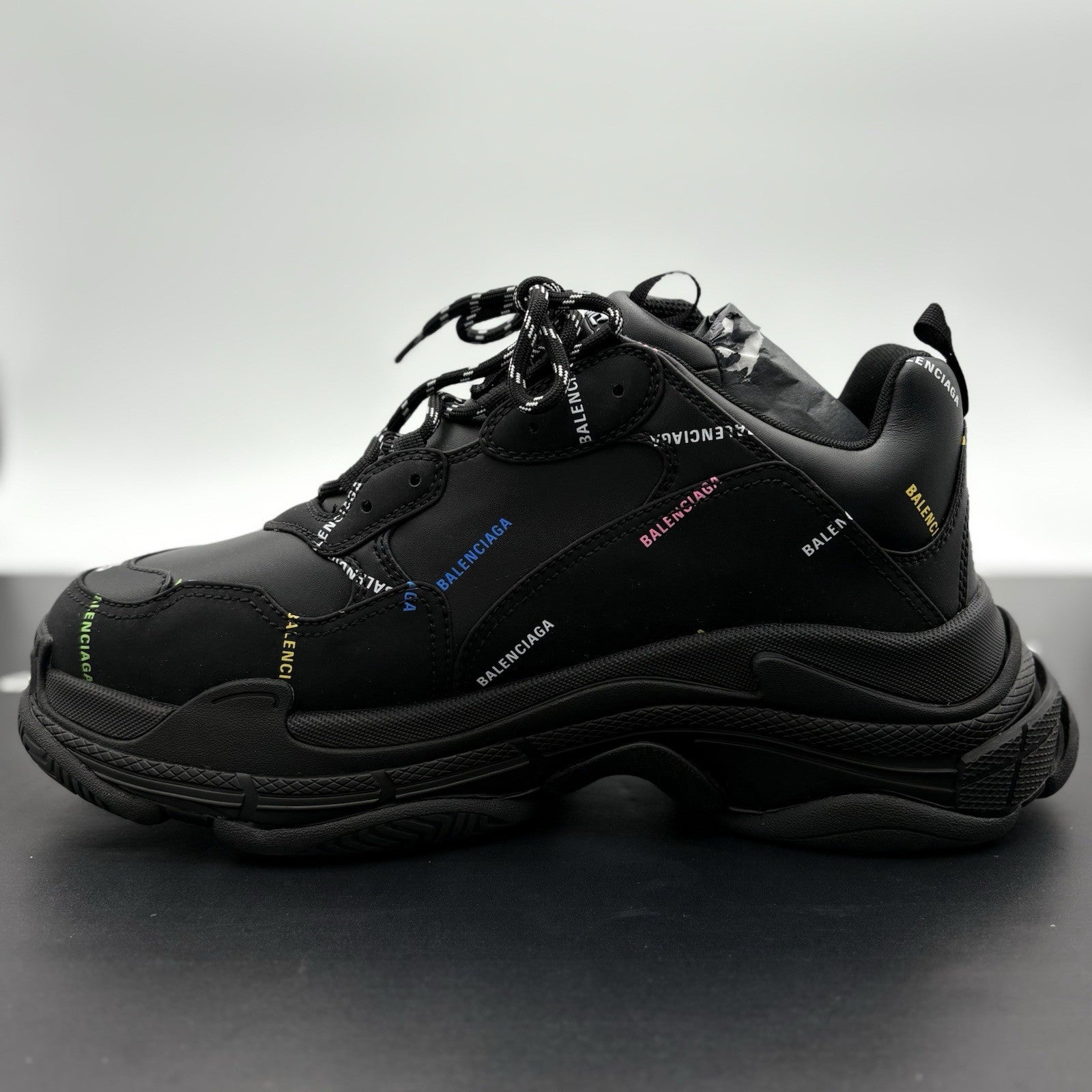 Size 45 (12 US) - Balenciaga Triple S ' All Over Logo ' | BRAND NEW!