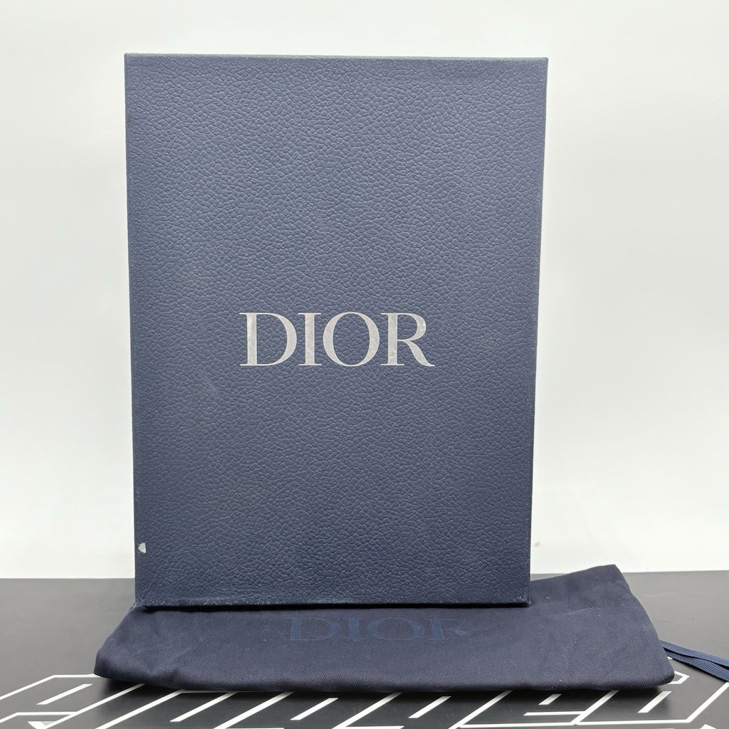 Size 41 (8 US) - Dior Mens B24 ' Muave Pink Navy ' Low Top | ONLY TRIED ON!