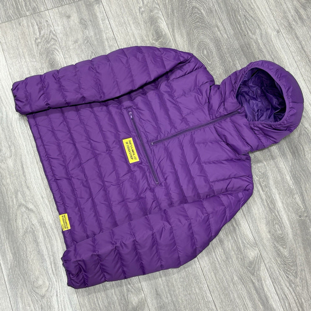 Size XL - That's A Awful Lot of Cough Syrup Puffer Jacket ' Purple ' | BRAND NEW