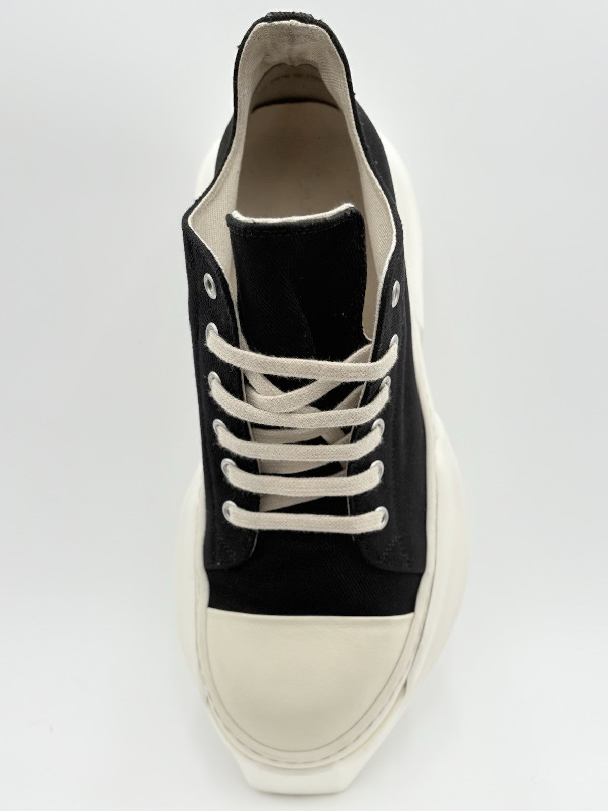 Size 43 (10 US) Rick Owens DRKSHDW Abstract Low ' Black Milk ' | GREAT CONDITION