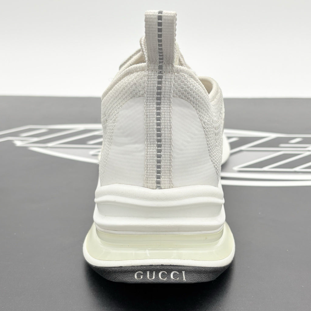 Size 8.5 G (9 US) Gucci Interlocking G Run Sneaker ' White ' | EXCELLENT COND!