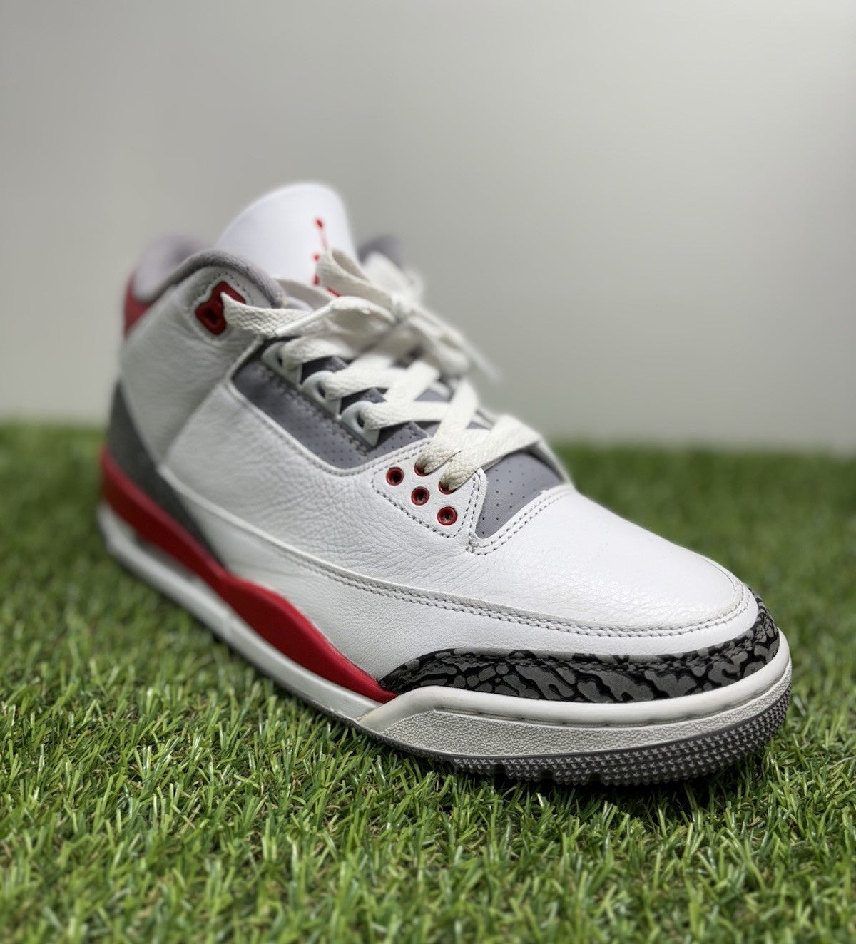 Size 8 - Air Jordan 3 Retro Mid ' Fire Red ' | SUPER CLEAN!