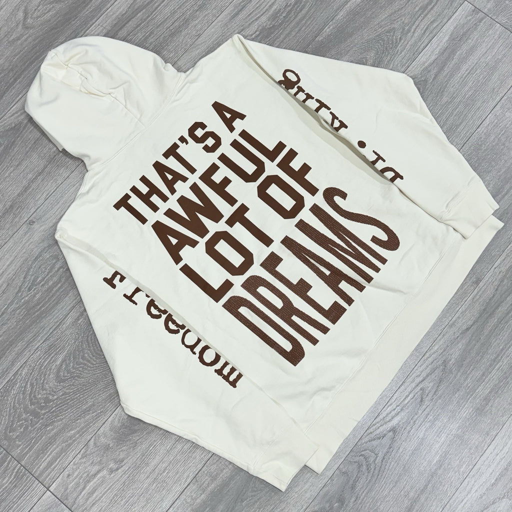 Size L - Thats An Awful Lot Of Cough Syrup "Awful Lot Of Dreams" ' Beige ' | NEW
