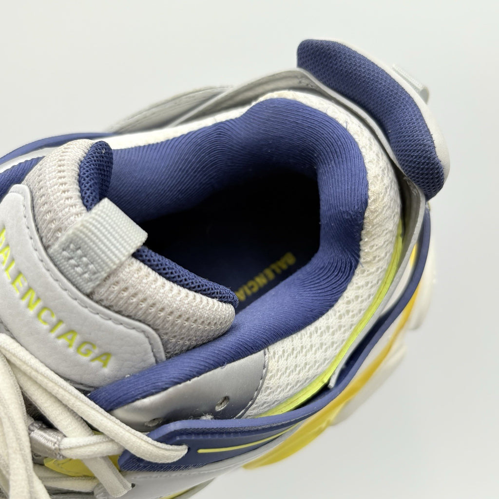 Size 42 (9 US) - Balenciaga Track ' Grey Navy Yellow ' | SUPER CLEAN!
