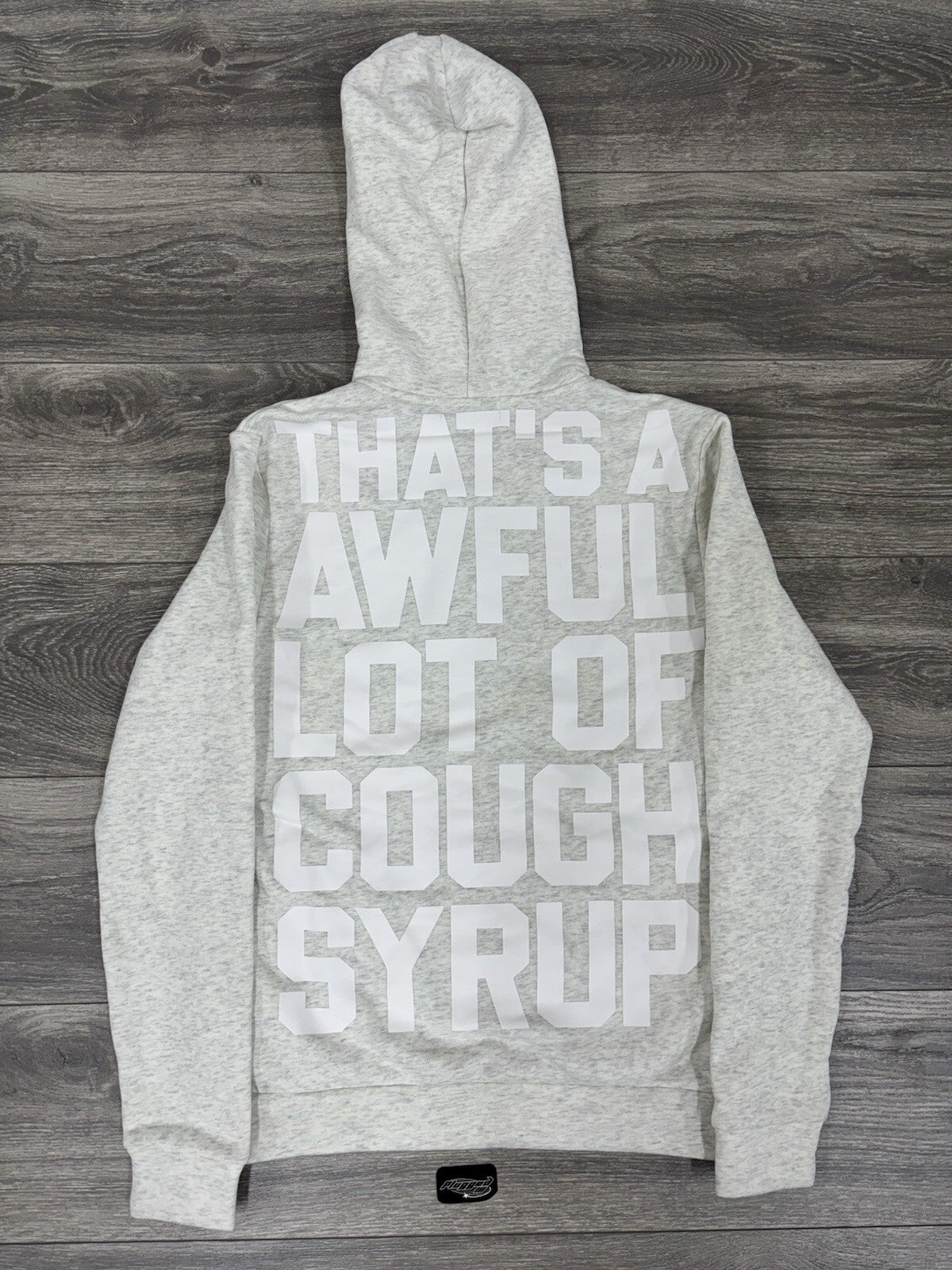 Size M -  Awful Lot Of Cough Syrup Zip Up ‘ Digital White ‘ | BRAND NEW!