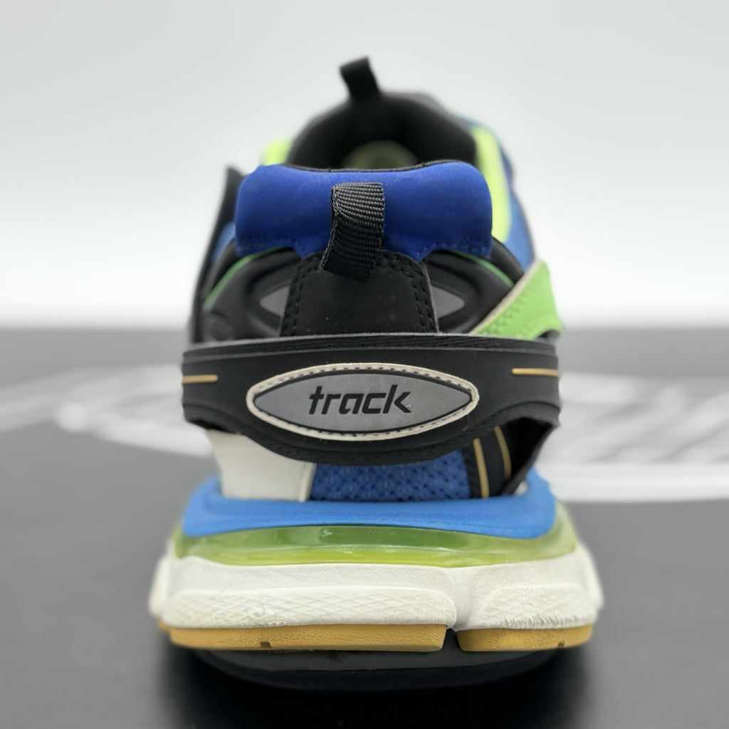 Size 45 (12 US) - Balenciaga Track ' Black Green Blue Gold ' | GREAT CONDITION!