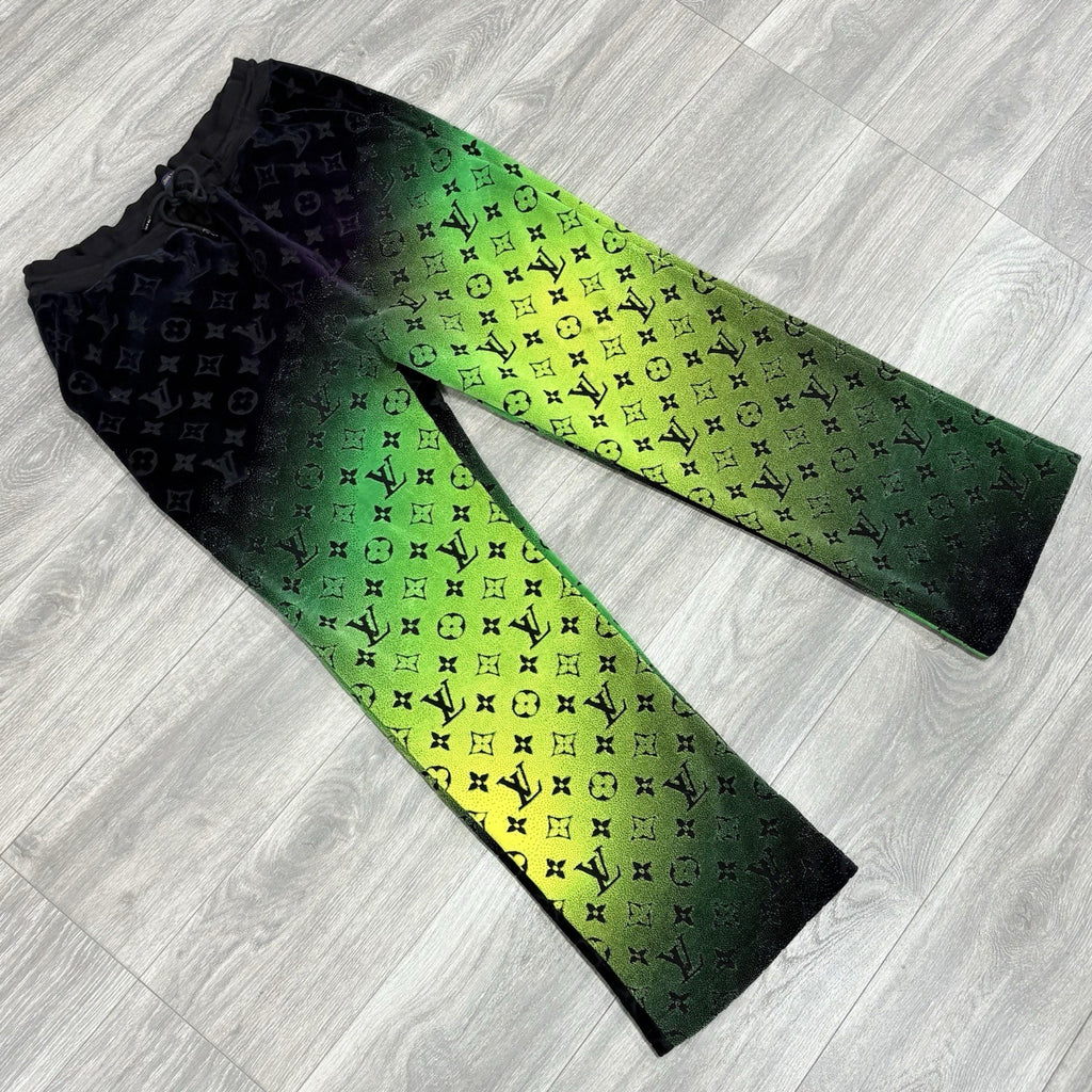 Size XXL - Louis Vuitton Monogram Velvet Sweatpants ' | SUPER CLEAN!