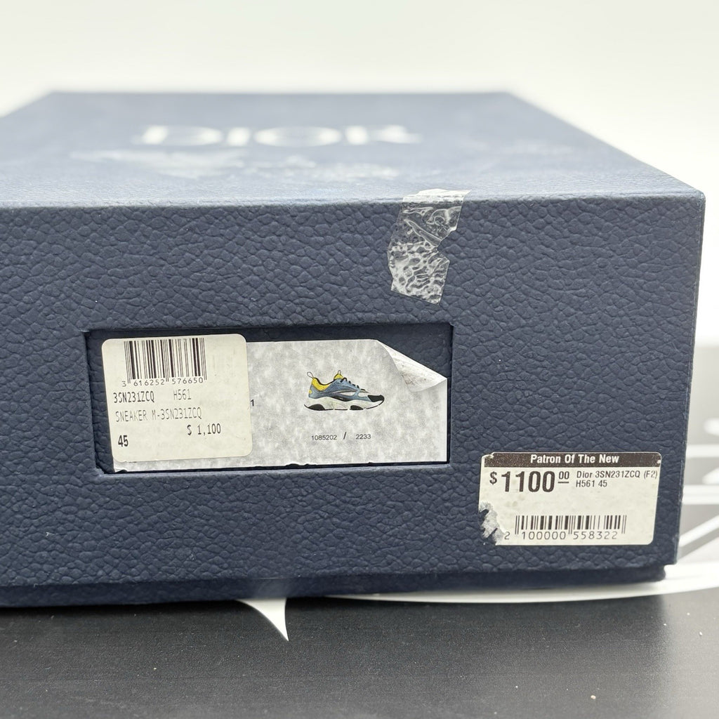 Size 45 (12 US) - Dior B22 Sneaker ' Blue Yellow ' | SUPER CLEAN!