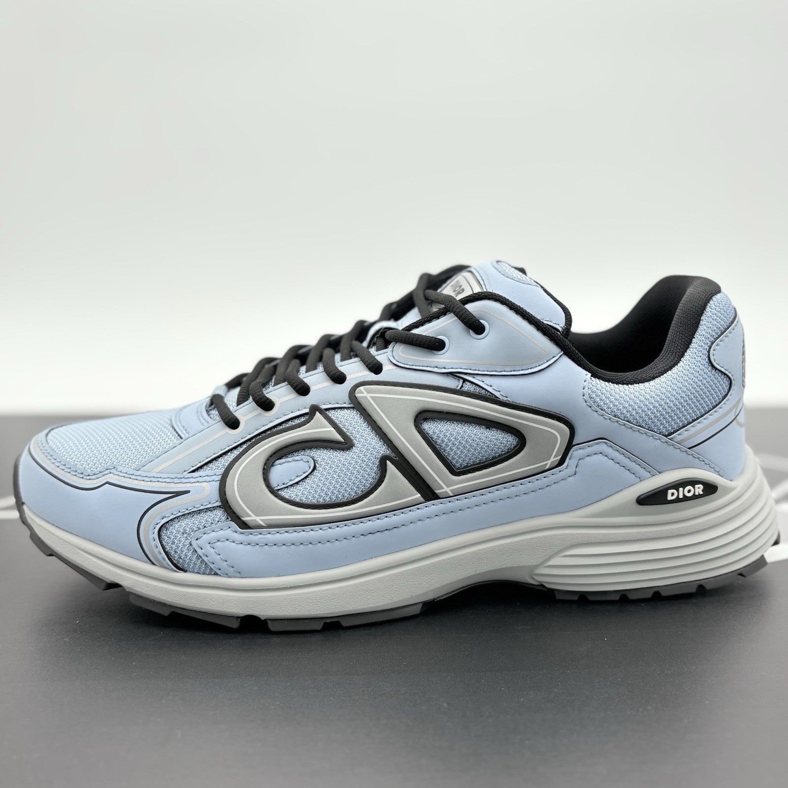 Size 46 (13 US) Dior B30 Reflective Sneaker ' Blue Gray ' | ONLY WORN ONCE!