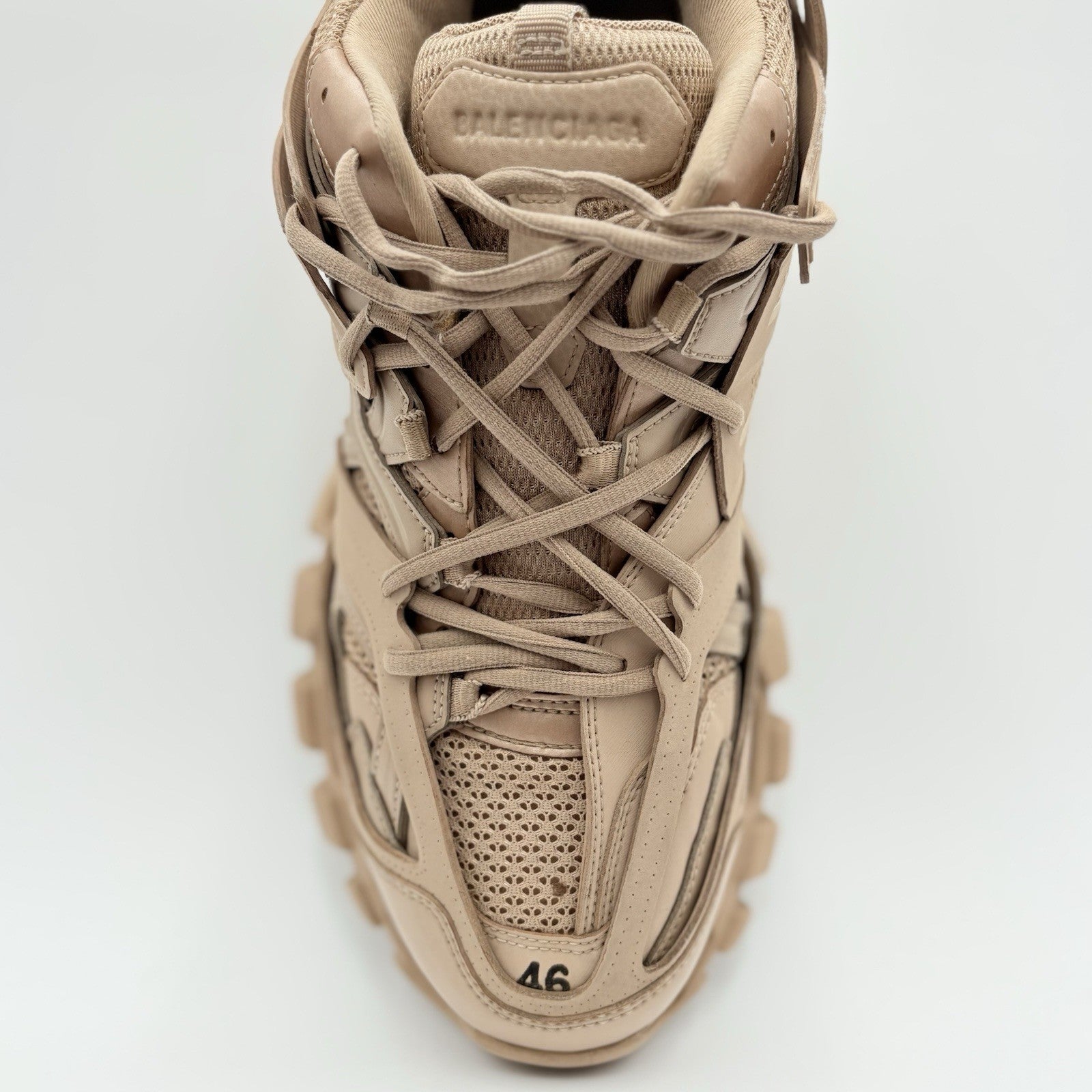 Size 46 (13 US) - Balenciaga Track Sneaker ' Beige ' | GOOD CONDITION