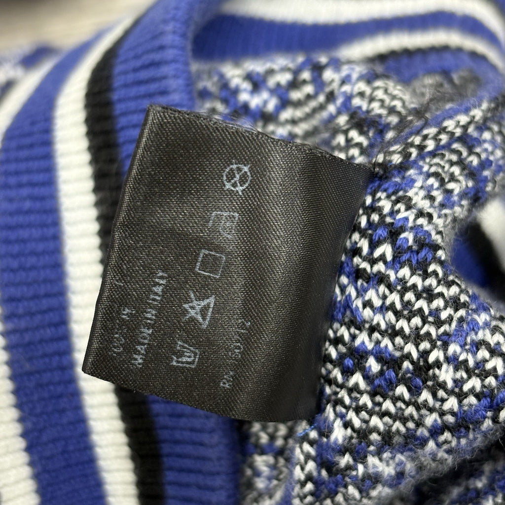 Size XL - Amiri Bandana Basketball Hoodie ' Blue Black ' | GREAT CONDITION!