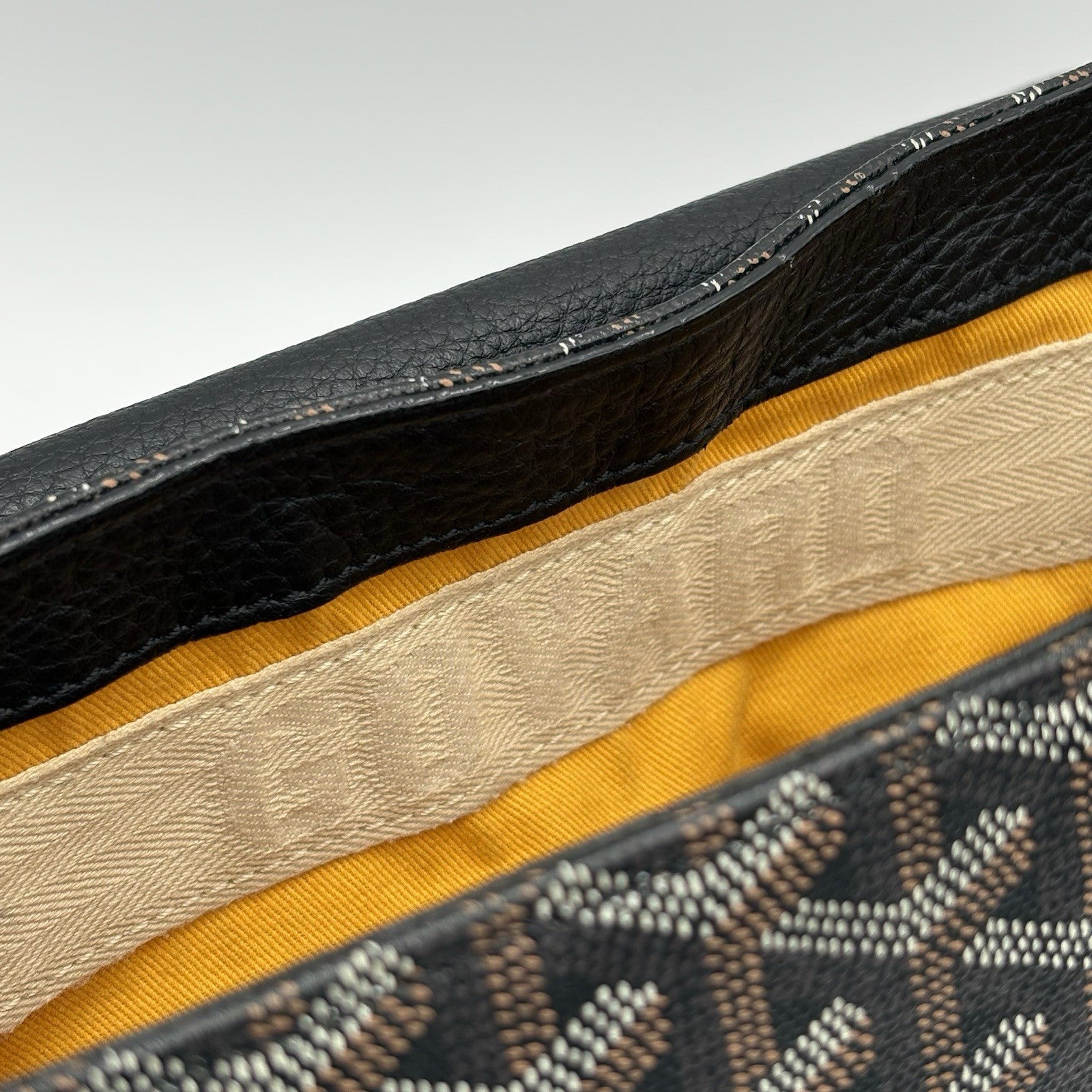 Goyard Messenger Grand Bleu Bag ' Black Brown ' | GREAT CONDITION!