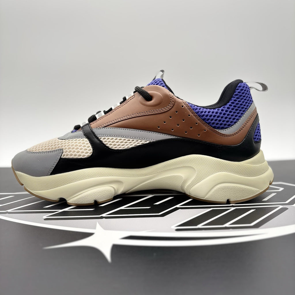 Size 46 (US 13) - Dior B22 Sneaker ' Coffee/Violet ' | SUPER CLEAN!