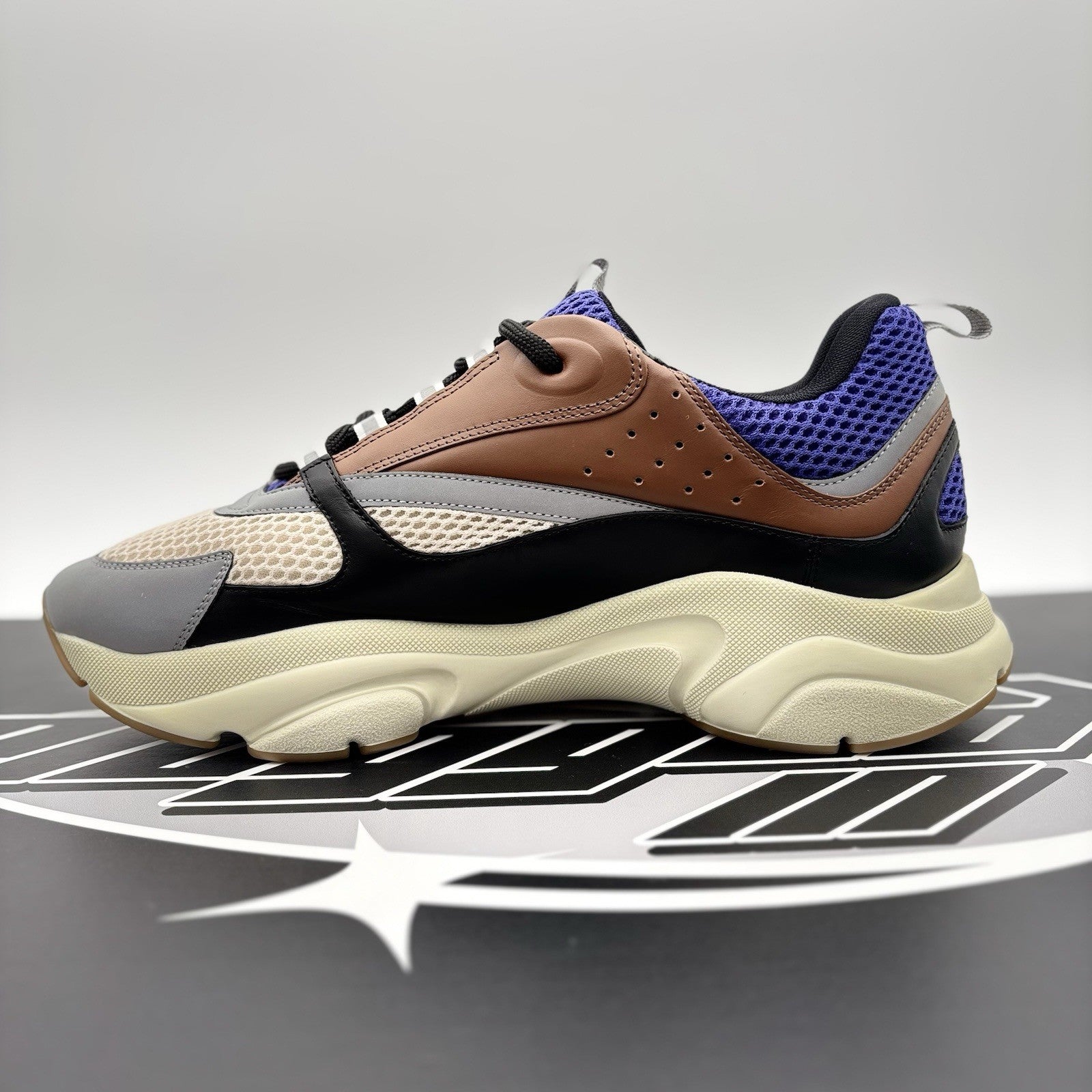 Size 46 (US 13) - Dior B22 Sneaker ' Coffee/Violet ' | SUPER CLEAN!