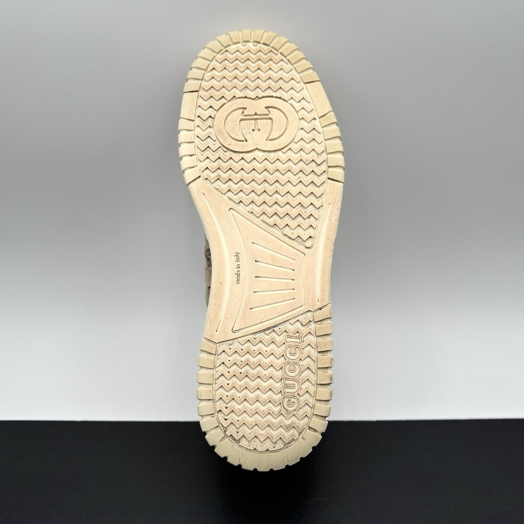Size 11 G (12 US) - Gucci Re-Web Sneakers GG ‘ White, Beige ‘ | GOOD CONDITION!