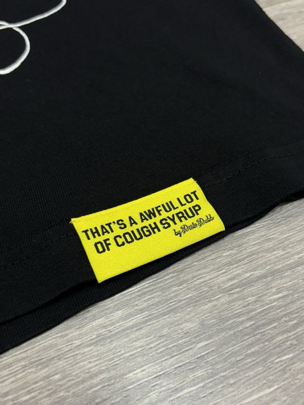Size M - That’s A Awful Lot Of Cough Syrup X Persona T-Shirt ' Black ' | NEW!