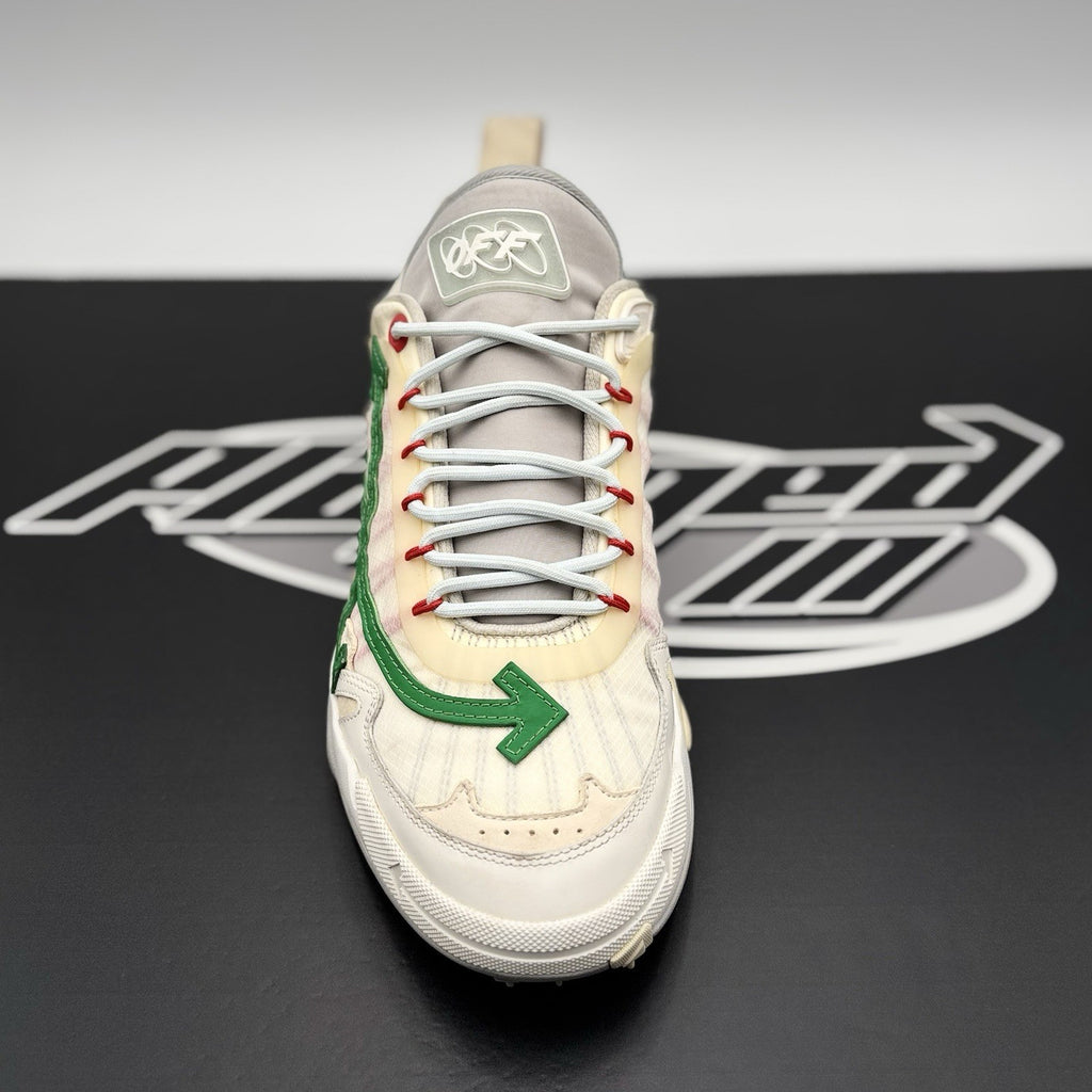 Size 45 (12 US) Off-White ODSY-2000 ' White, Green ' | SUPER CLEAN!