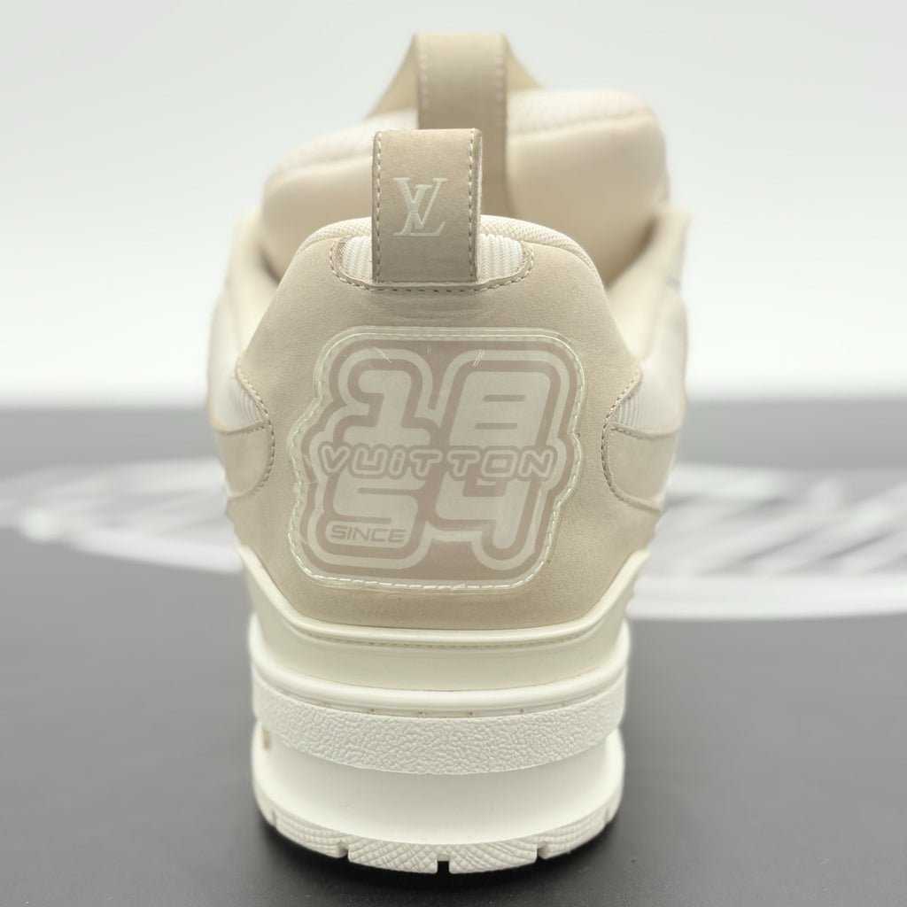 Size 8 LV (9-9.5 US) - Louis Vuitton Skate ' Beige White ' | GREAT COND!