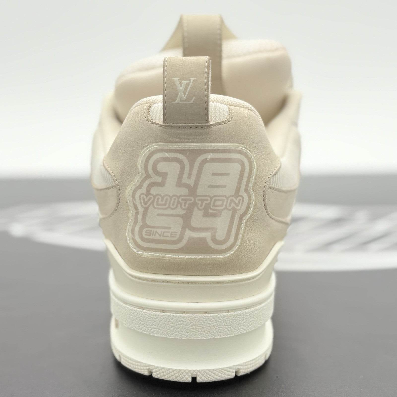 Size 8 LV (9-9.5 US) - Louis Vuitton Skate ' Beige White ' | GREAT COND!
