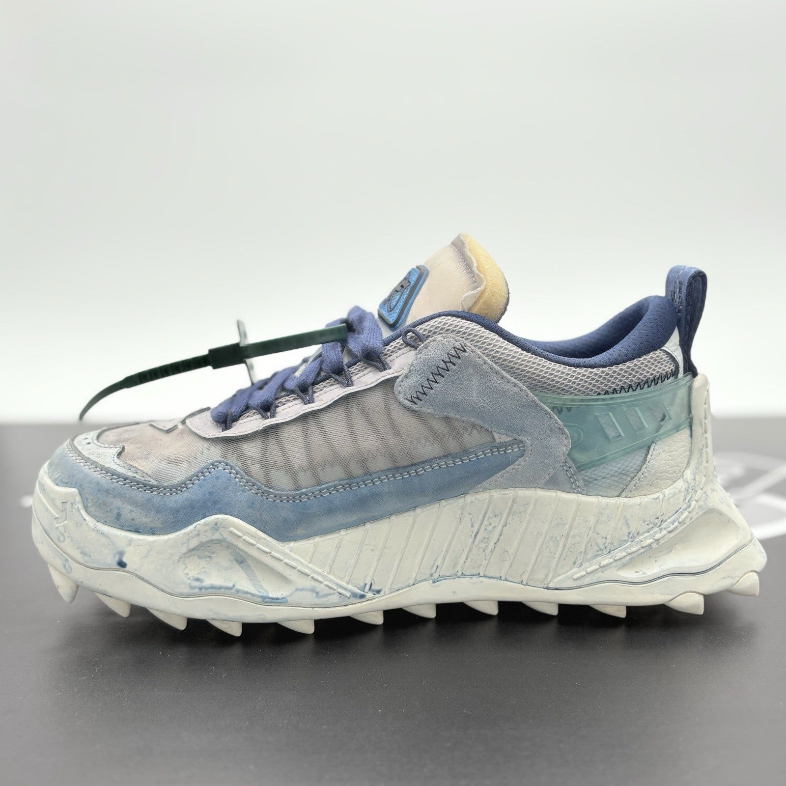 Size 41 (8 US) Off-White ODSY-1000 ' Blue Overdye ' | GREAT CONDITION!