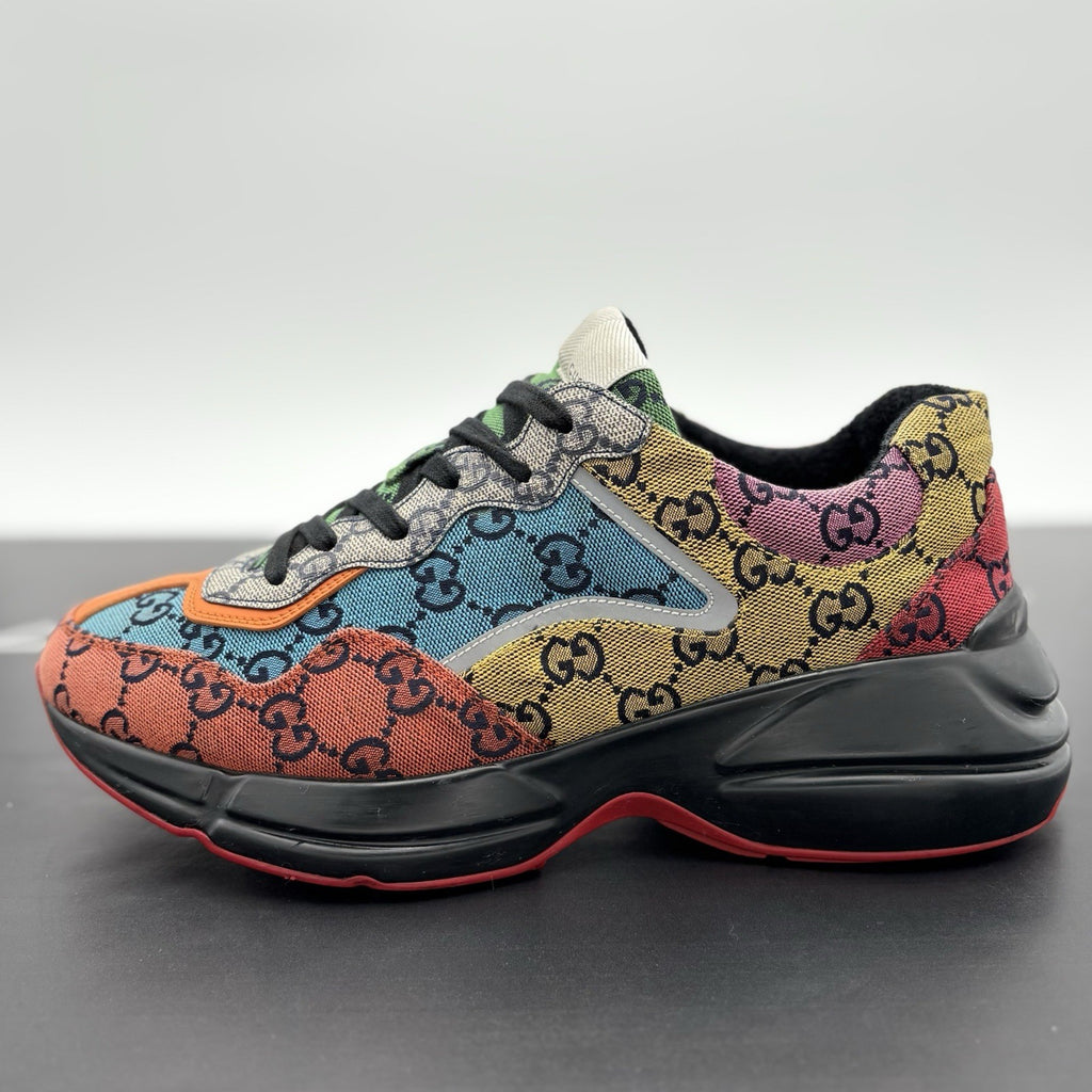 Size 8.5 G (9 US) - Gucci Rhyton GG Monogram ' Multicolor ' | GOOD CONDITION!