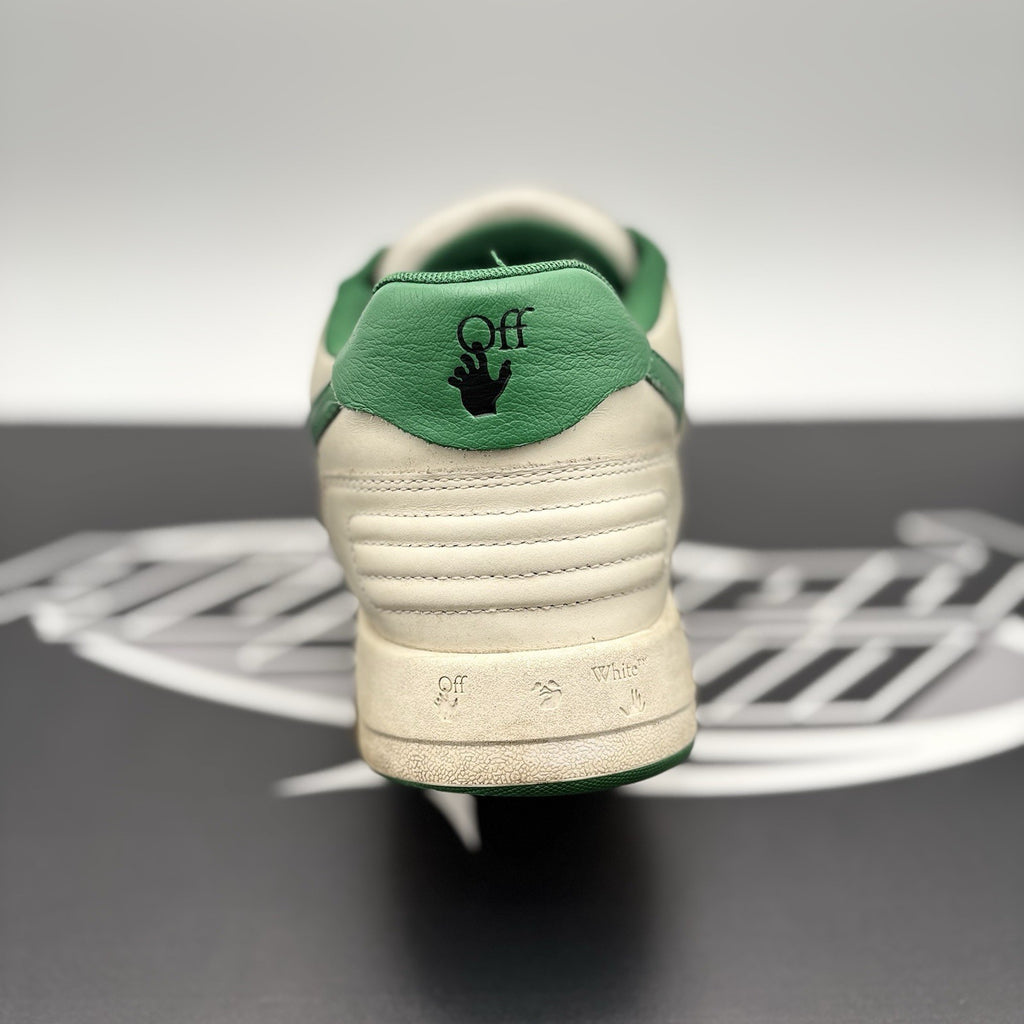 Size 43 (10 US) Off-White Out of Office ' White, Green ' | GOOD CONDITION!