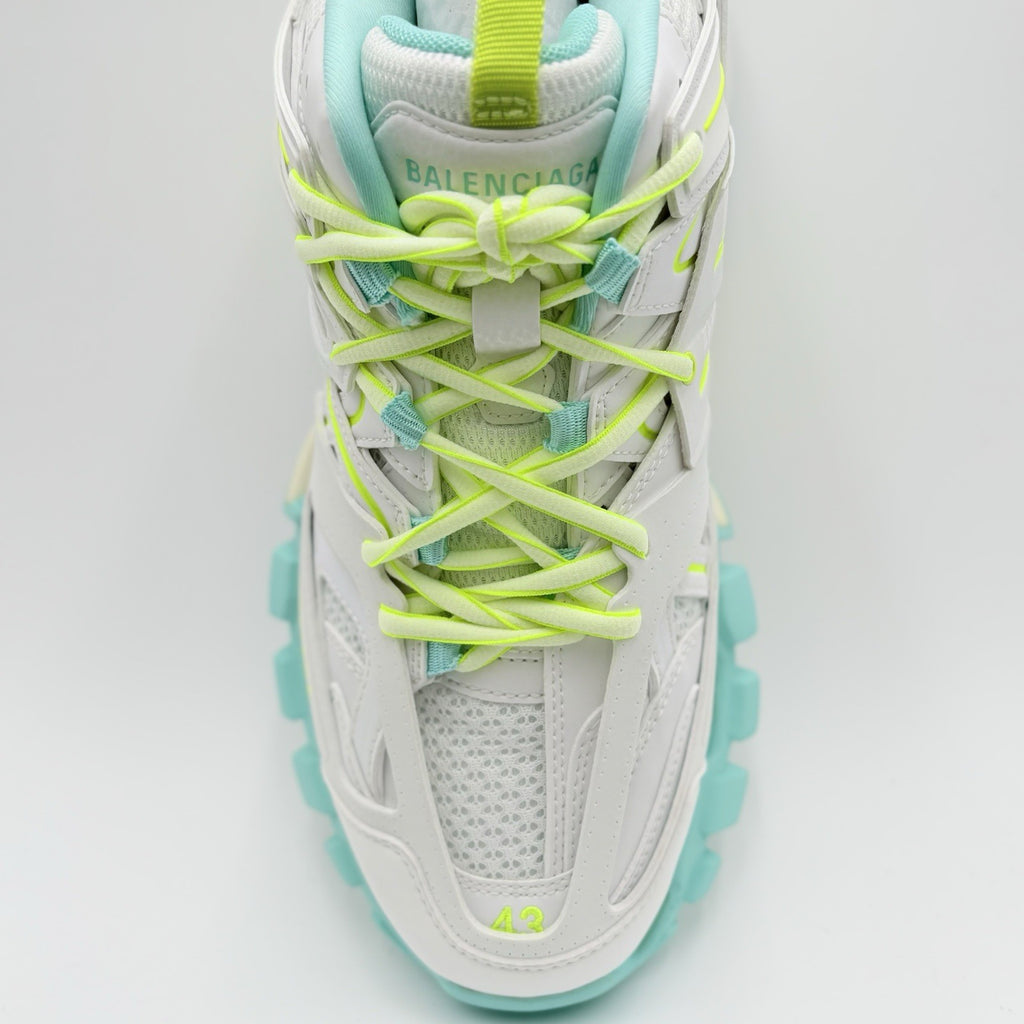 Size 43 (10 US) - Balenciaga Track ' White Yellow Blue ' | BRAND NEW!