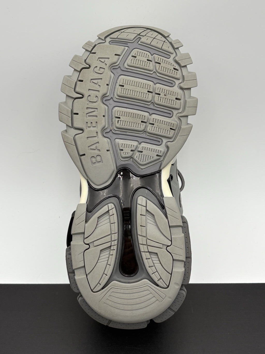 Size 40 (7 US) - Balenciaga Track LED Sneaker ' Silver, Grey ' | GREAT COND!