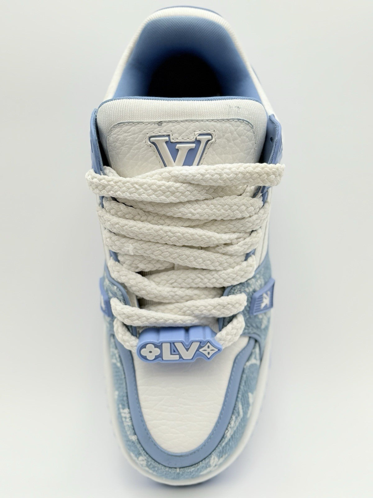 Size 8 LV (9-9.5 US) Louis Vuitton Denim Maxi ' Light Blue ' | SUPER CLEAN!