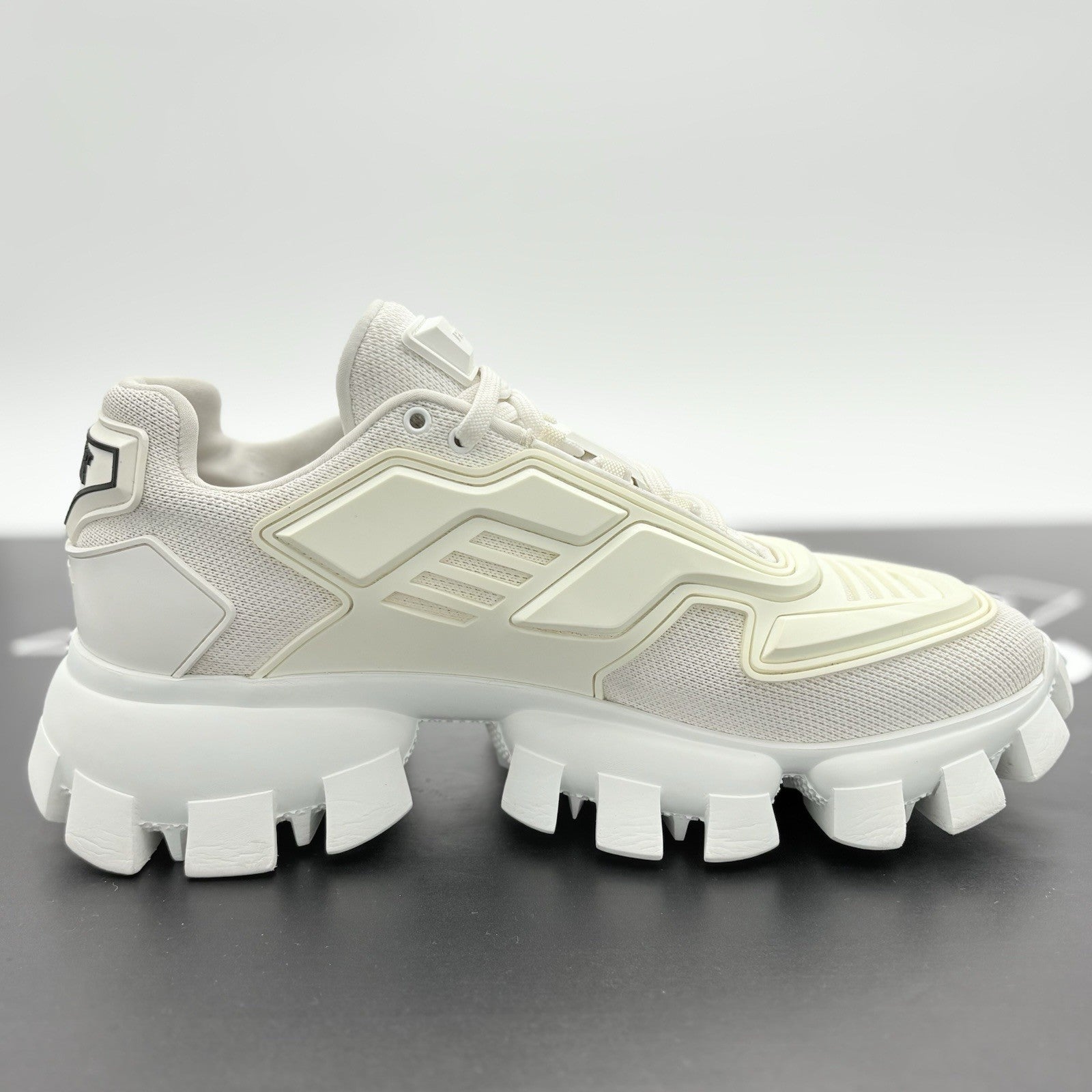 Size 8 UK (9 US) - Prada Cloudbust Thunder ' White ' | GREAT CONDITION!