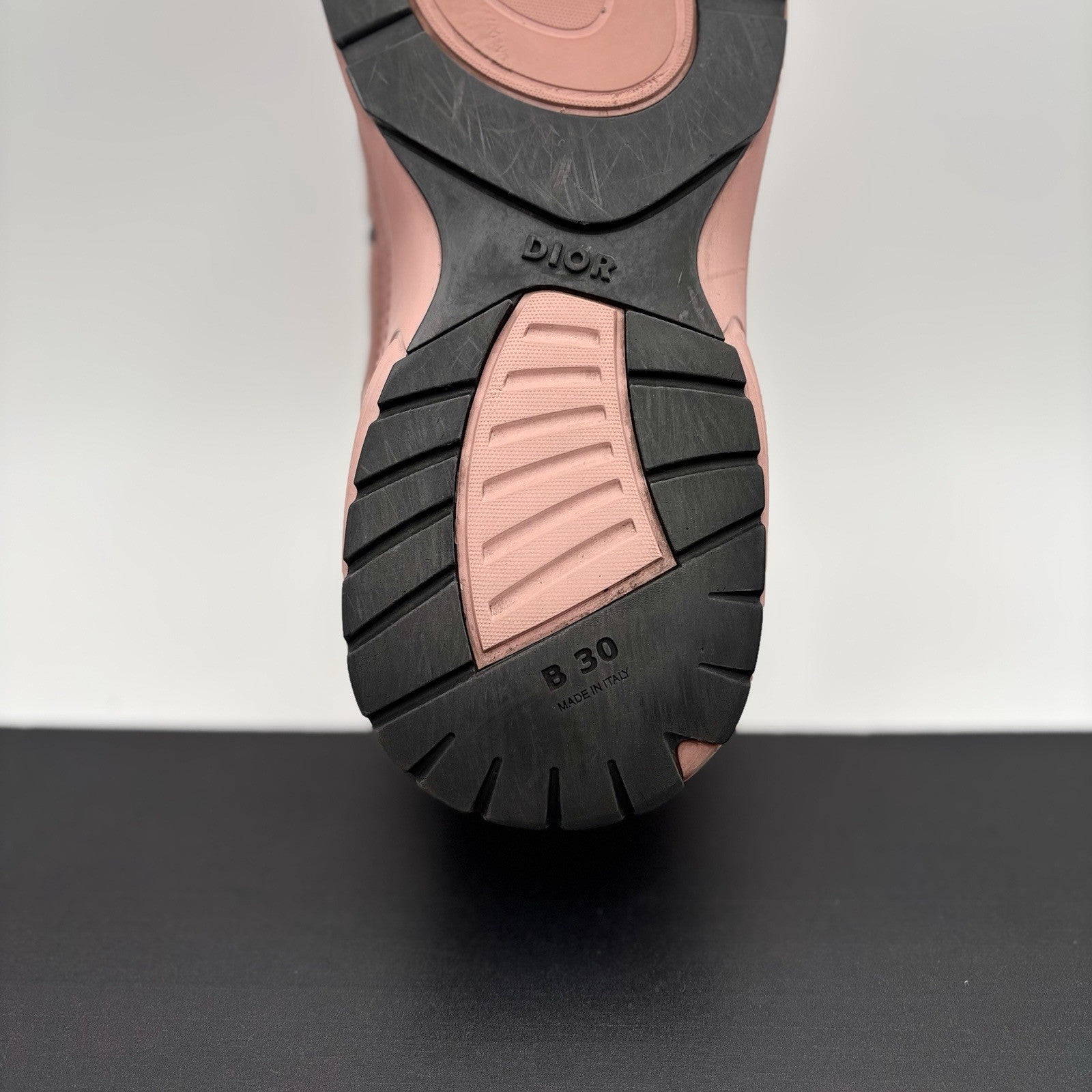 Size 44 (11 US) - Dior B30 Reflective Sneaker ' Rust Pink ' | GOOD CONDITION!