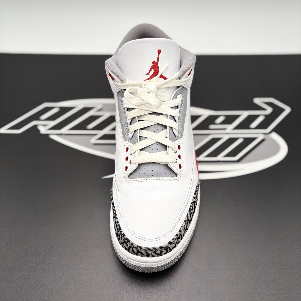 Size 11.5 - Air Jordan 3 Retro Mid ' Fire Red ' | GREAT CONDITION!