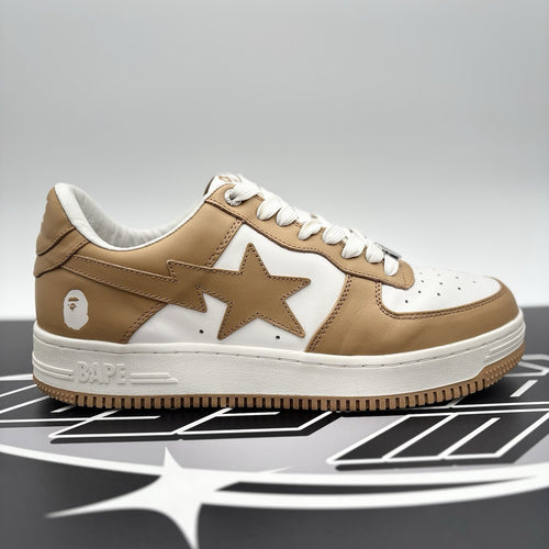Size 10 - A Bathing Ape Bape Sta ' White Beige ' | GREAT CONDITION!