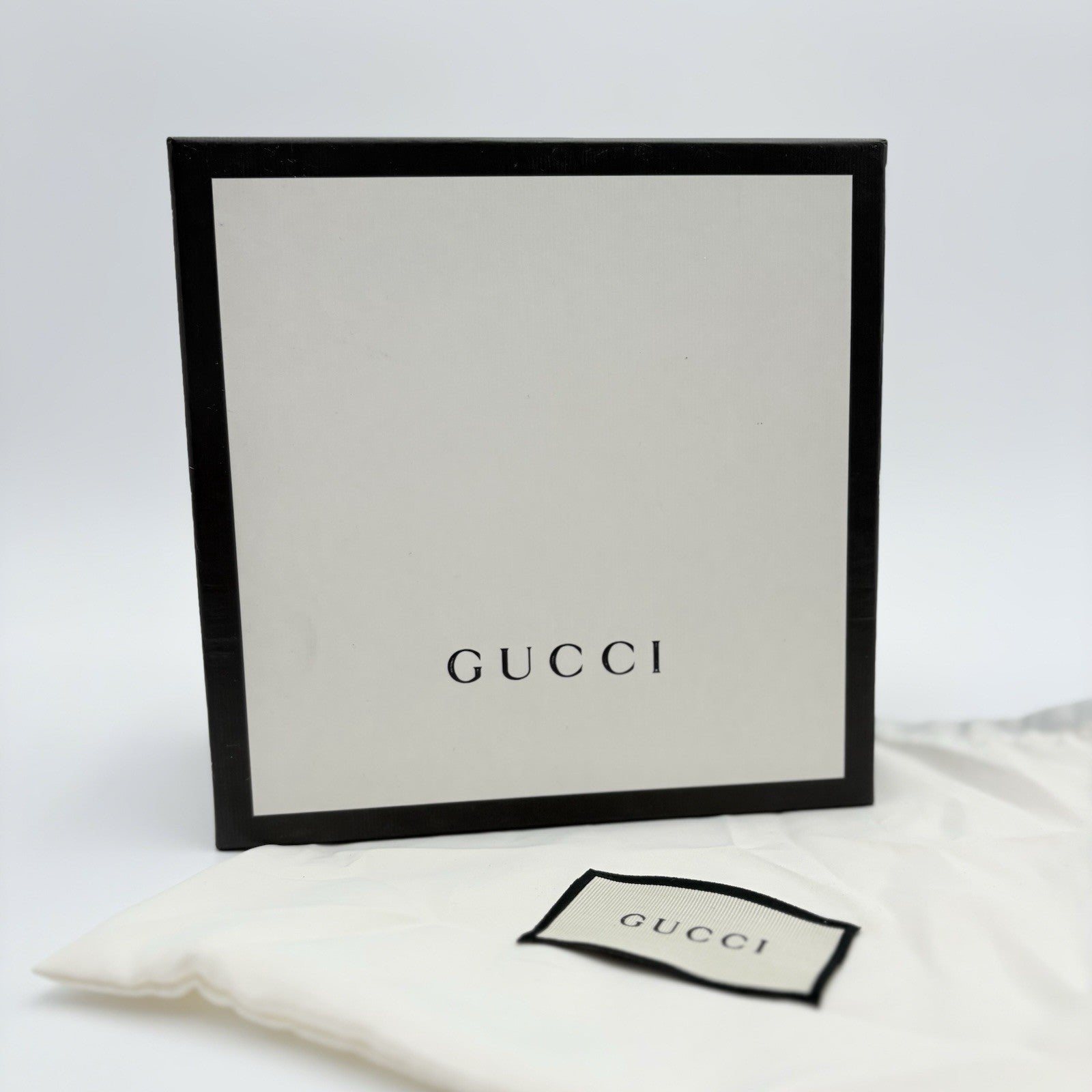 Gucci Belt GG Leather Interlocking Buckle ' Black ' | ONLY WORN 1-3x !