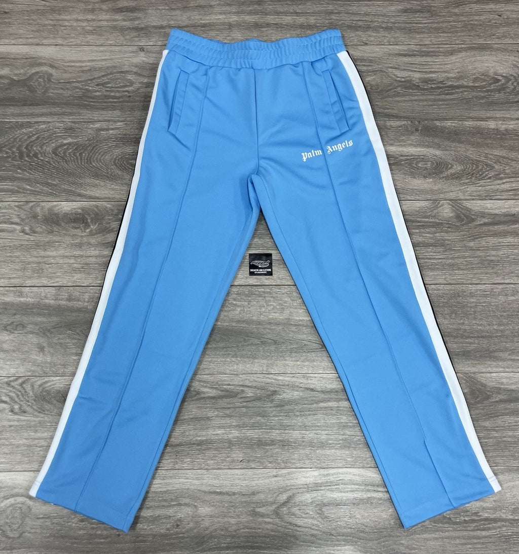 Size XL - Palm Angels Classic Track Pants ' Light Blue ' | EXCELLENT COND!