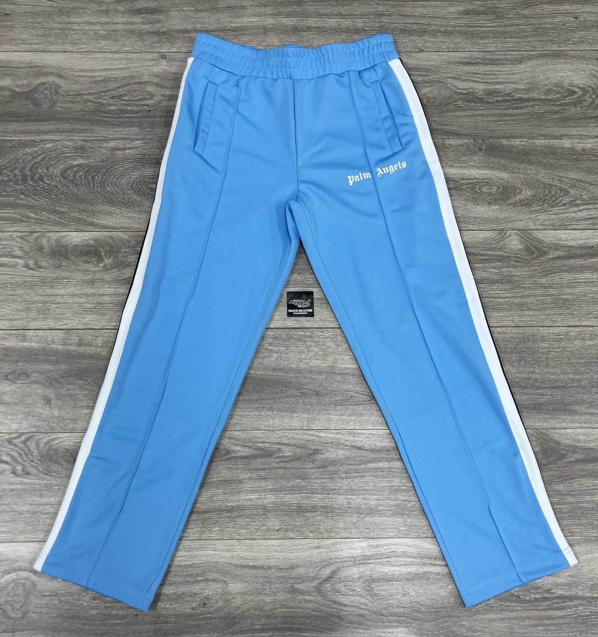Size XL - Palm Angels Classic Track Pants ' Light Blue ' | EXCELLENT COND!
