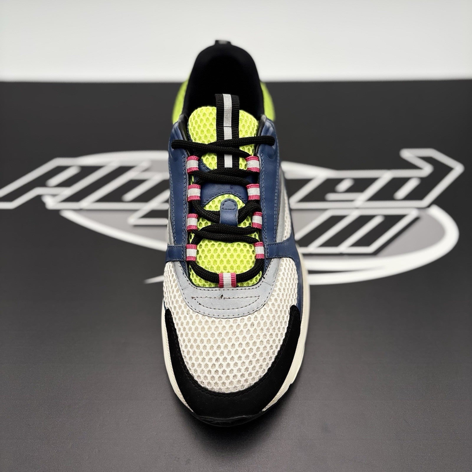 Size 42 (9 US) - Dior B22 Sneaker ' Blue, Lime '| GOOD CONDITION!