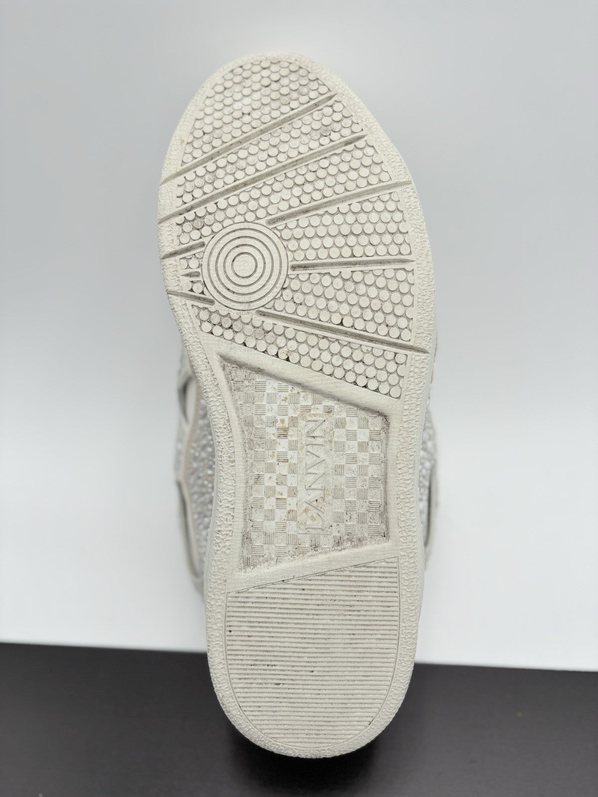 Size 44 (11 US) - Lanvin Curb Rhinestone ' White ' | GREAT CONDITION!