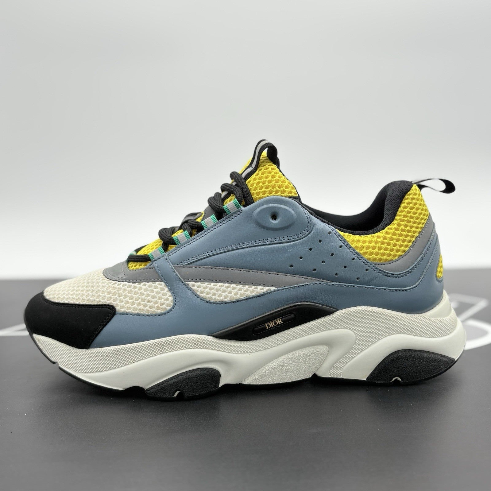 Size 45 (12 US) - Dior B22 Sneaker ' Blue Yellow ' | SUPER CLEAN!