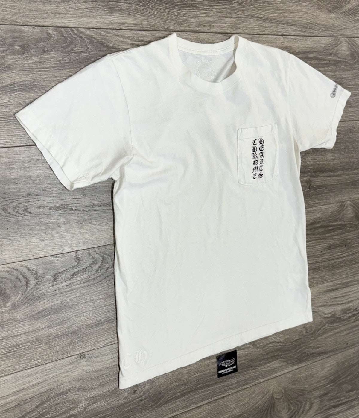 Size Medium - Chrome Hearts Tokyo Exclusive Scroll Label T- Shirt ' White '