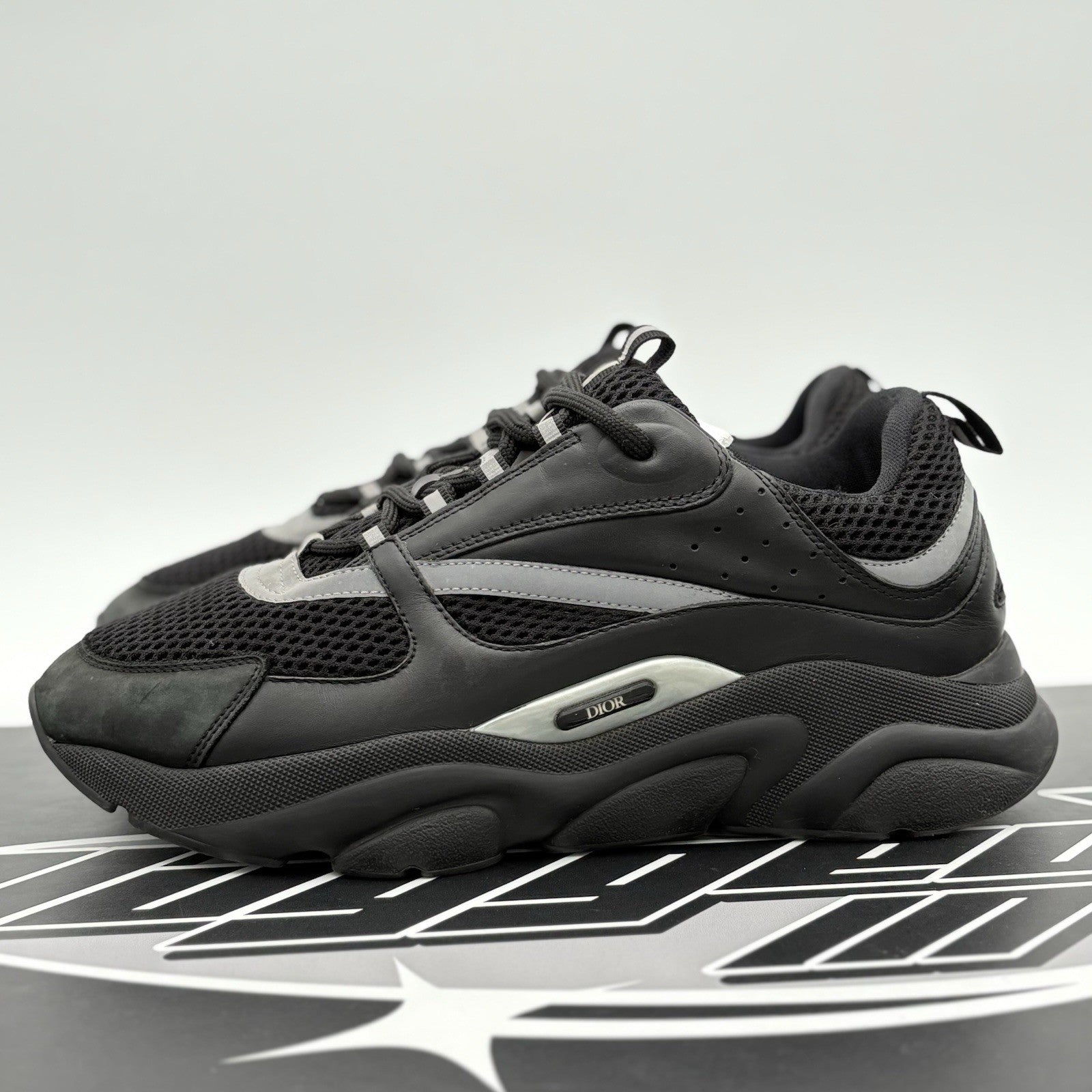 Size 44 (11 US) - Dior B22 Sneaker ' Black ' | GOOD CONDITION!