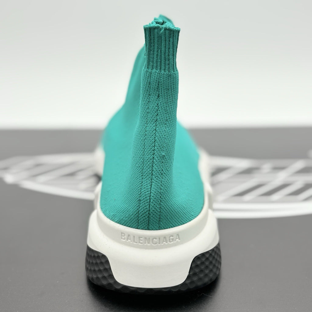 Size 44 (11 US) - Balenciaga Speed Trainer ' Turquoise ' | GREAT CONDITION!