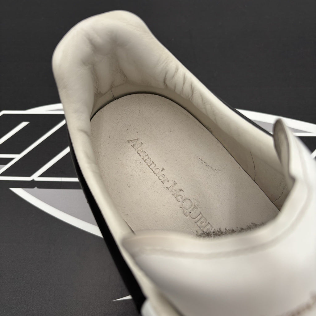 Size 46.5 (13.5 US) - Alexander McQueen ' White Black ' | GREAT CONDITION!