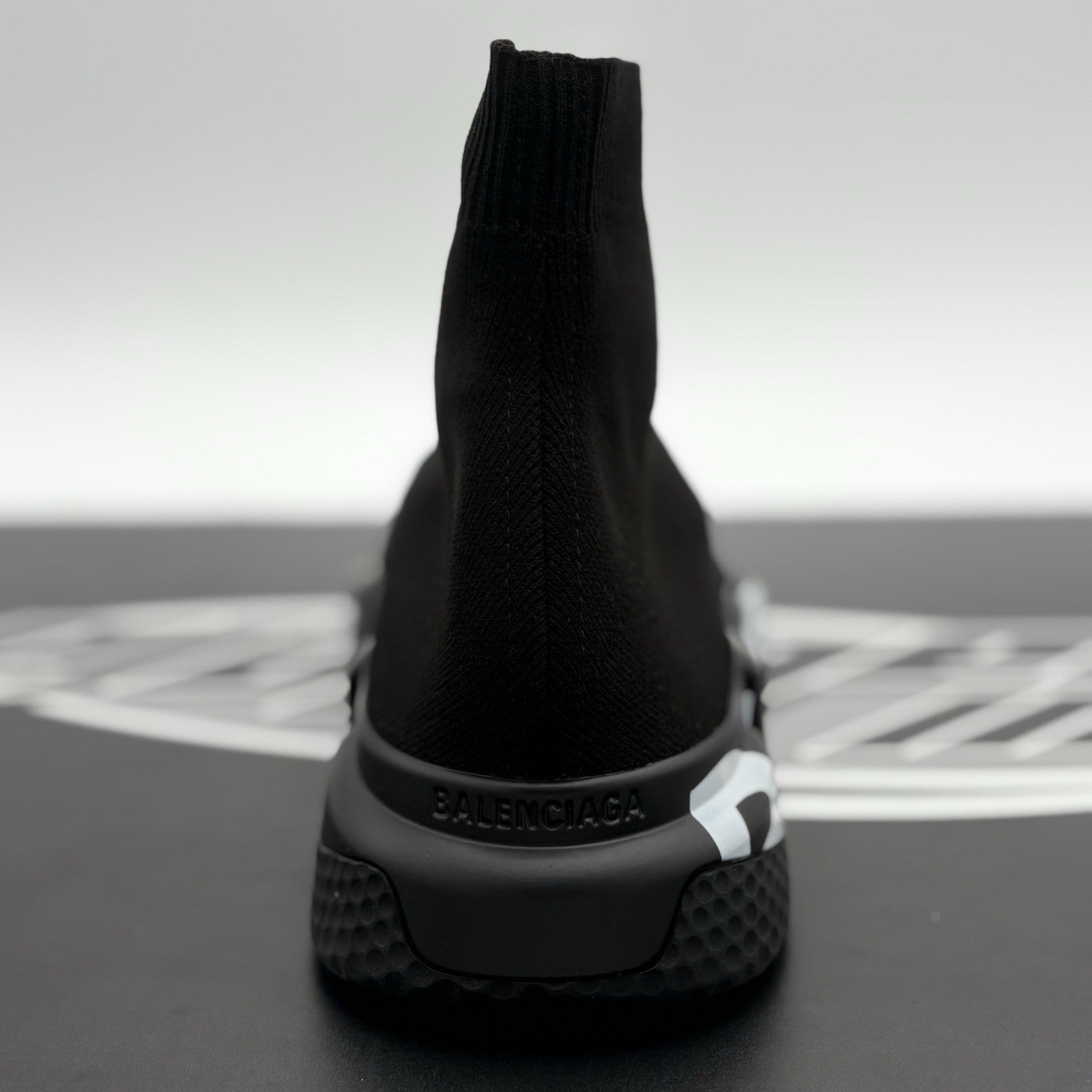 Size 47 (14 US) - Balenciaga Speed Graffiti Trainer  ' Black ' | BRAND NEW