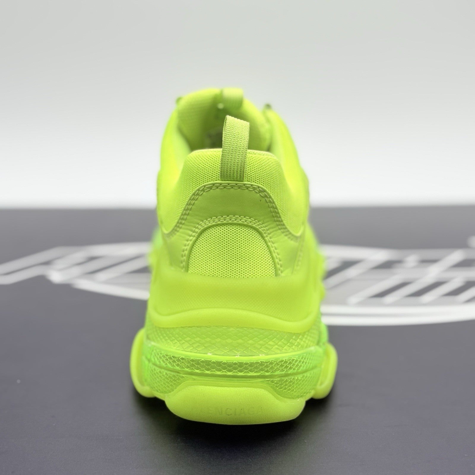 Size 42 (9 US) - Balenciaga Triple S Sneaker ' Neon Yellow ' | GREAT CONDITION!