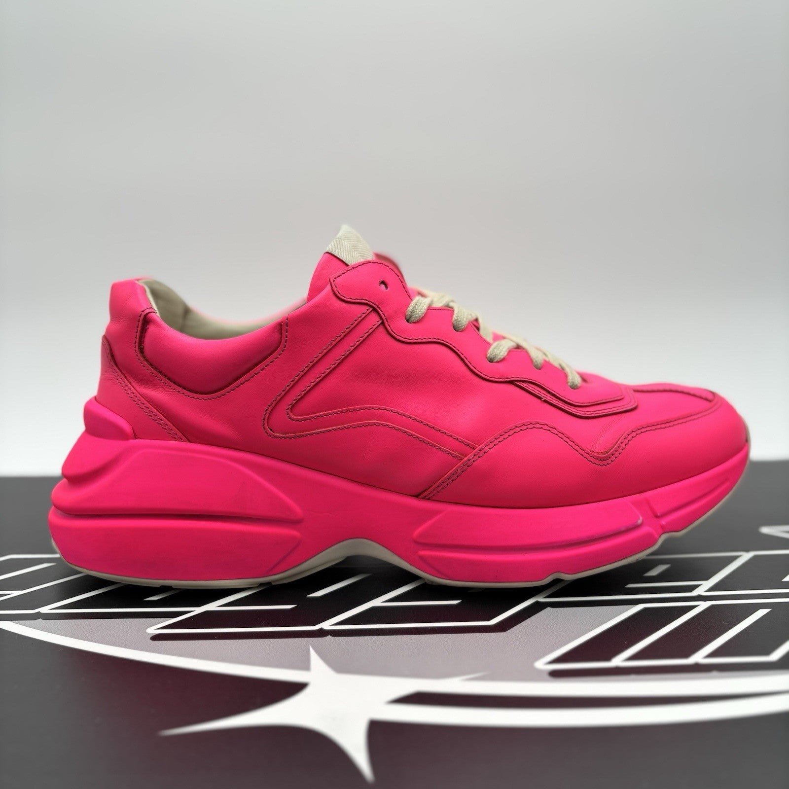 Size 9 G (9.5 US) - Gucci Rhyton ' Neon Pink ' | GOOD CONDITION!